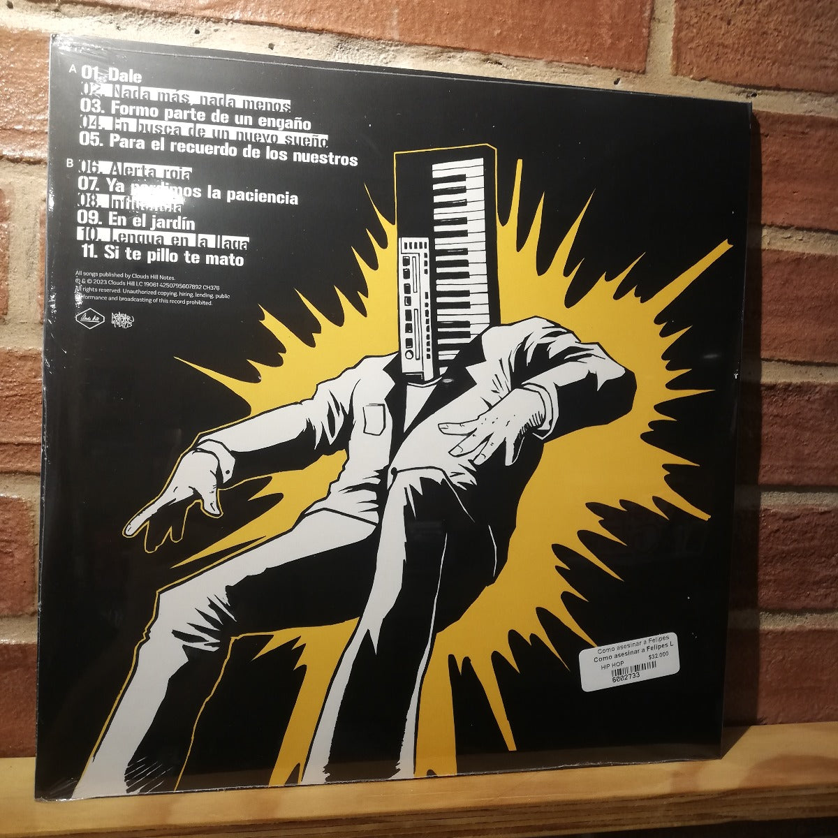 Como asesinar a Felipes-Homónimo (LP 12")