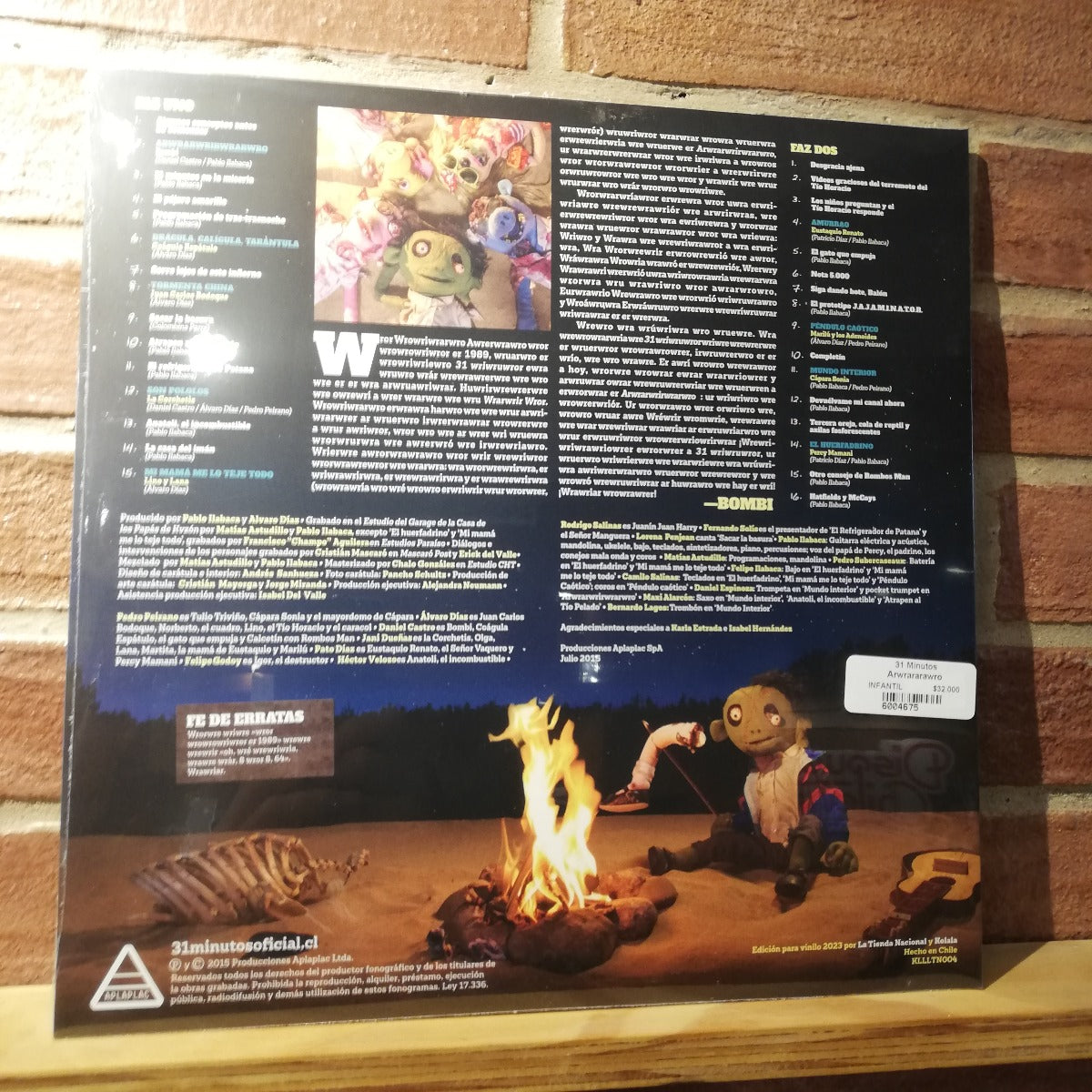 31 Minutos-Arwrararawro (LP 12")