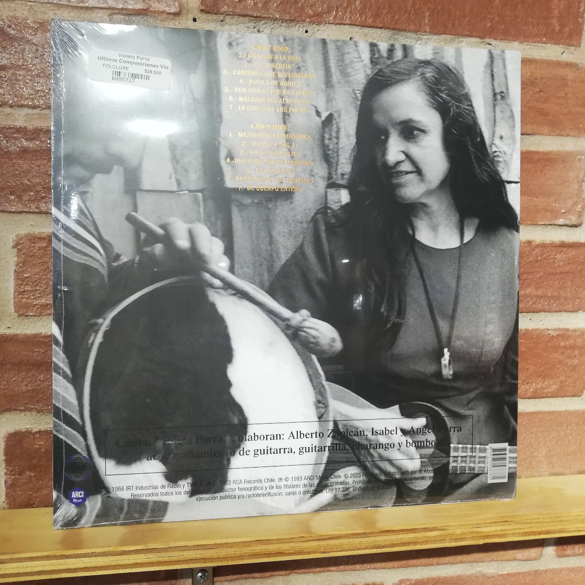 Violeta Parra-Últimas Composiciones Violeta (LP 12")