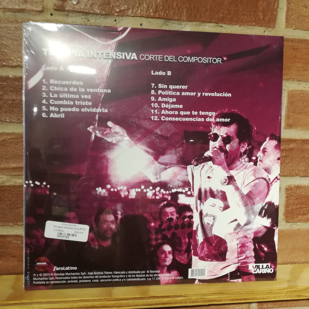 Villa Cariño-Terapia Intensiva (LP 12")