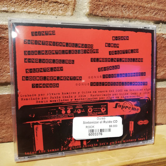 Guiso -Sintonizar el Ruido (CD)