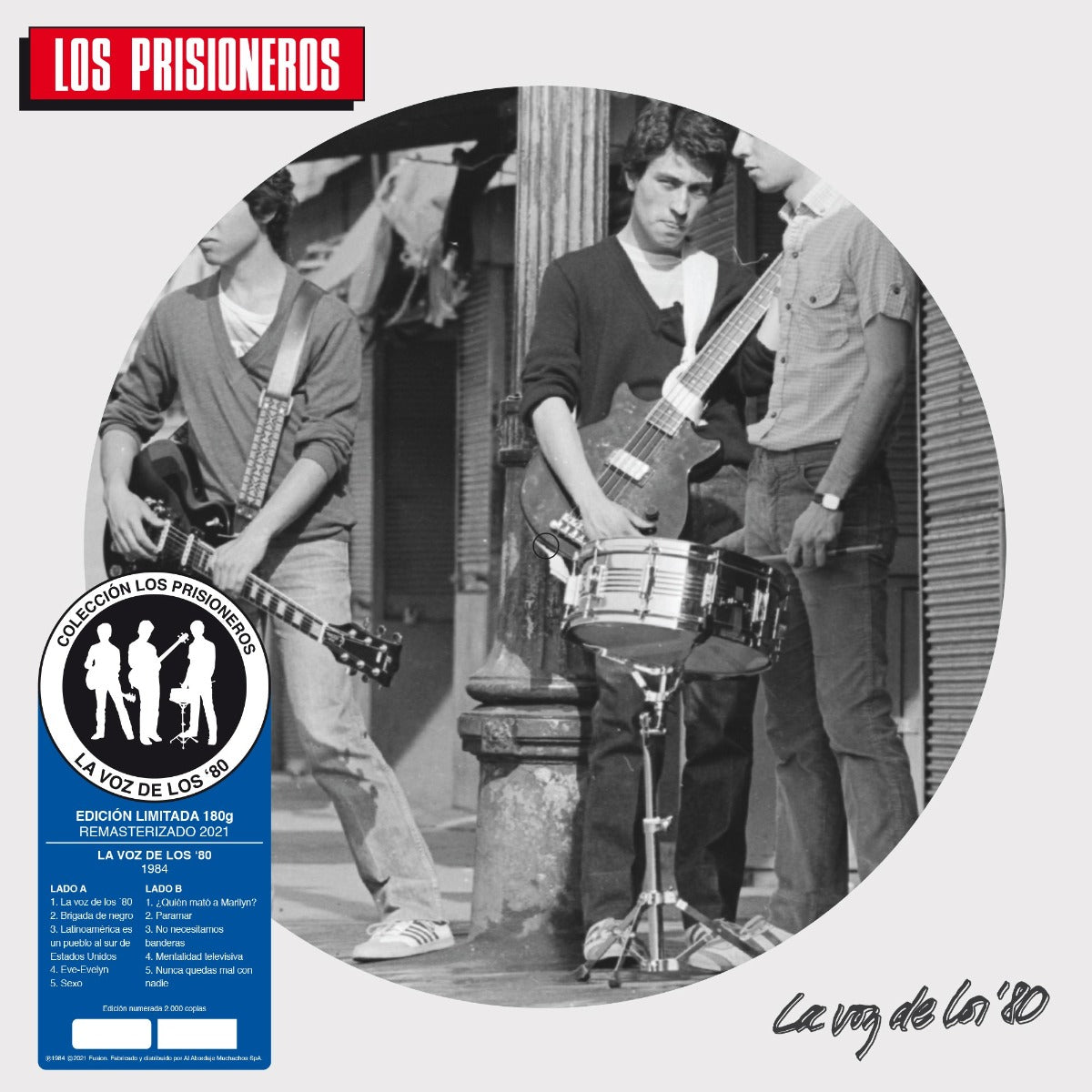 Los Prisioneros-La voz de los 80 (Vinilo)